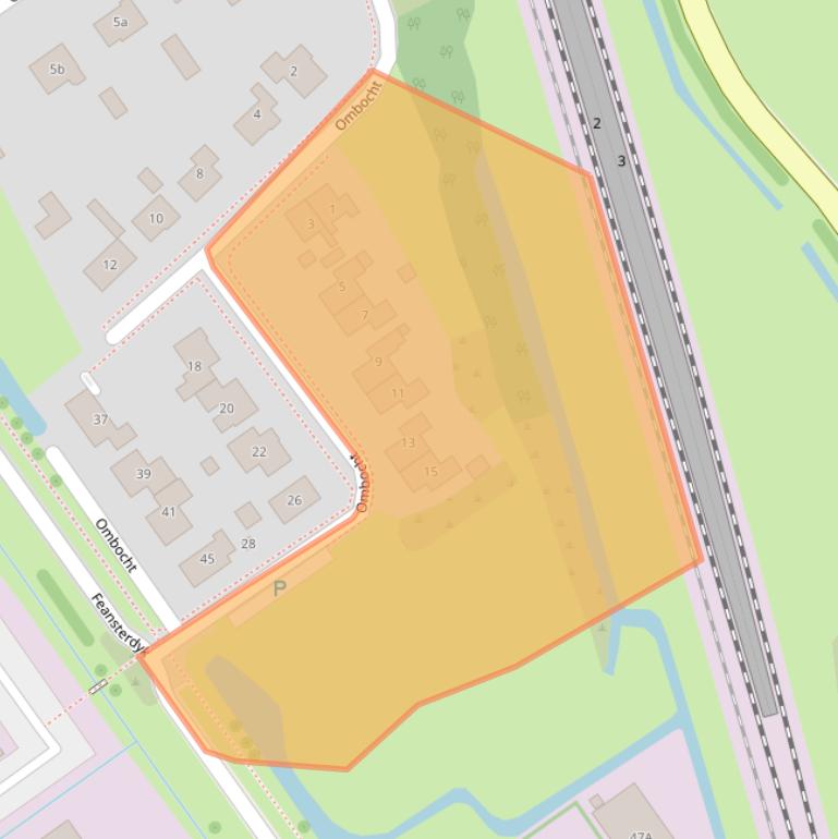 Kaart van postcodegebied 8491BP.