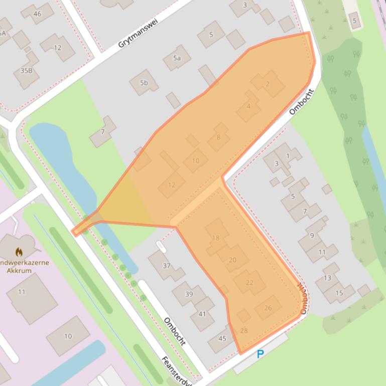 Kaart van postcodegebied 8491BR.