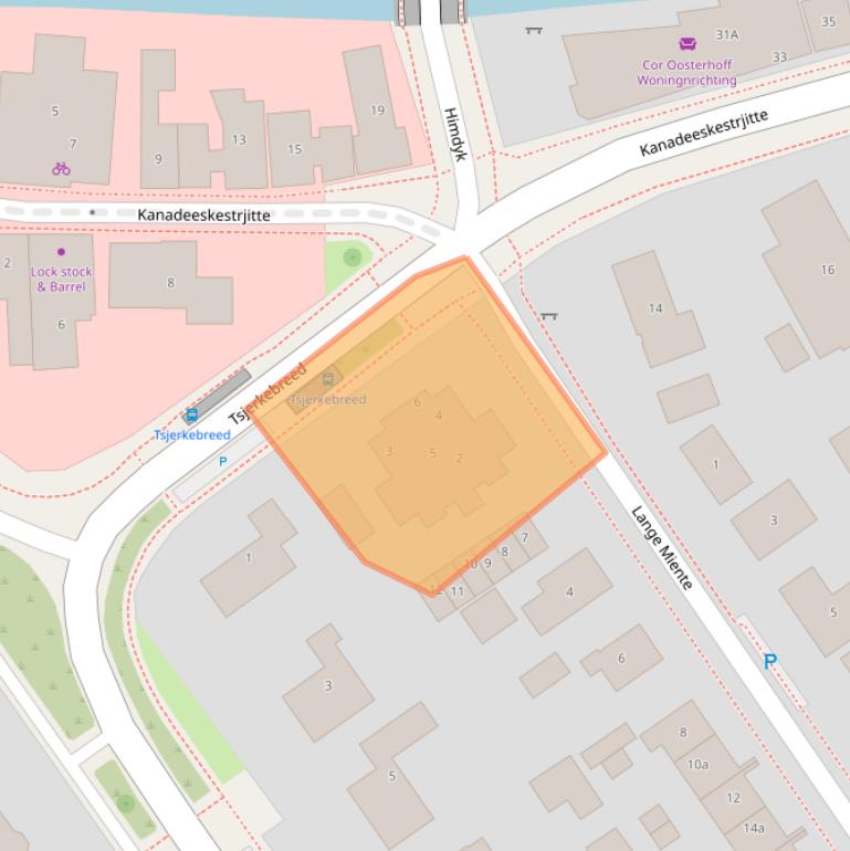 Kaart van postcodegebied 8491BS.