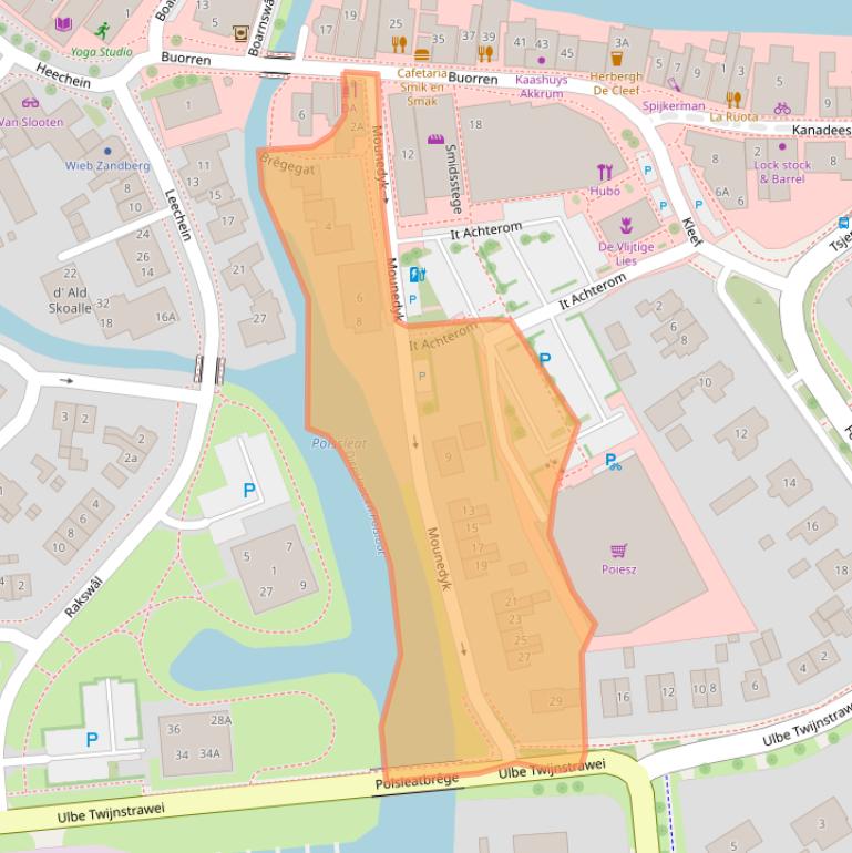 Kaart van postcodegebied 8491CC.