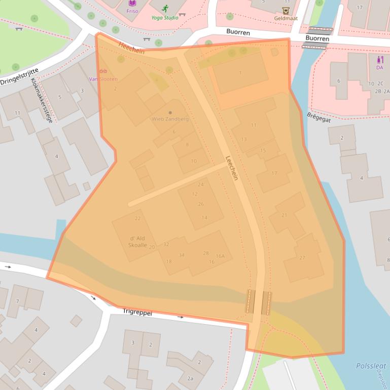 Kaart van postcodegebied 8491CL.