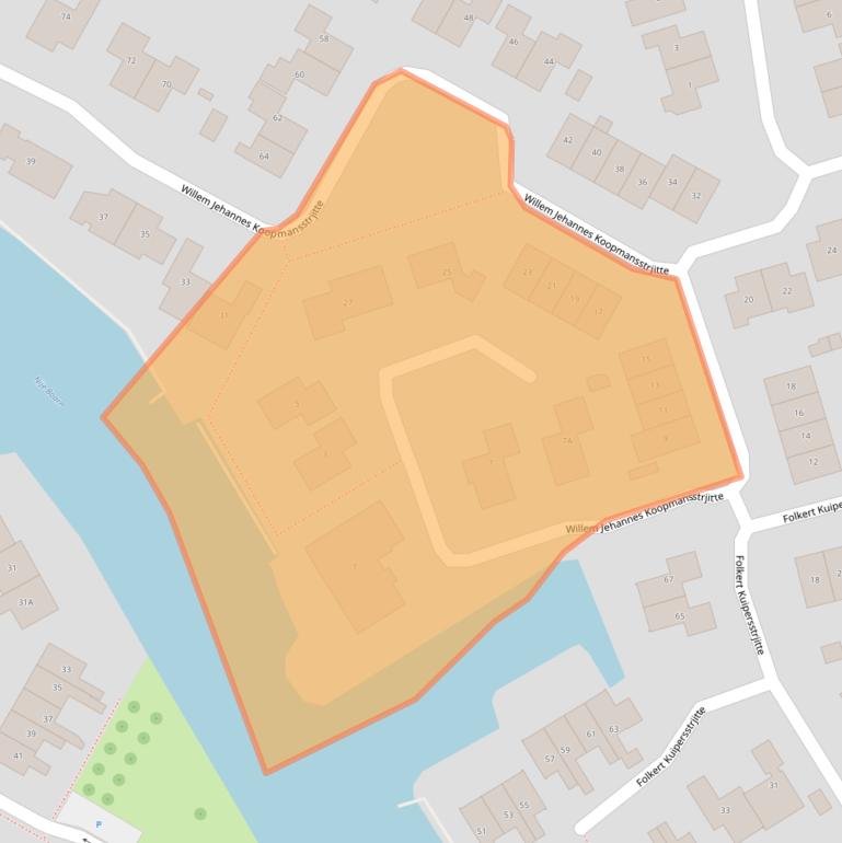 Kaart van postcodegebied 8491DL.