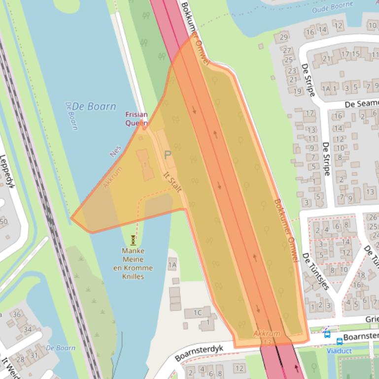 Kaart van postcodegebied 8491DV.