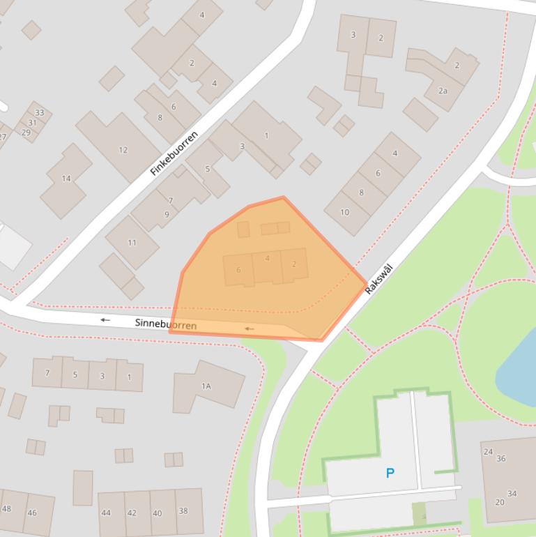 Kaart van postcodegebied 8491EE.