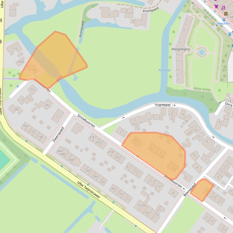 Kaart van postcodegebied 8491EH.