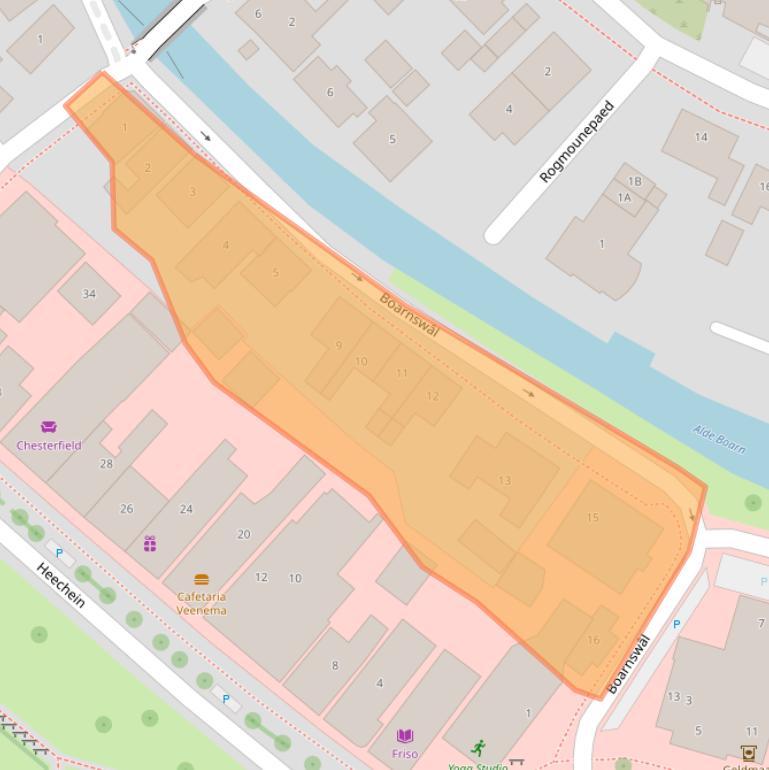 Kaart van postcodegebied 8491ER.
