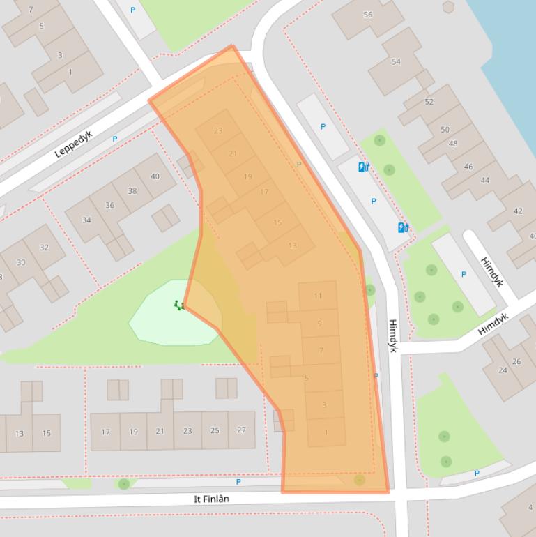 Kaart van postcodegebied 8491GS.