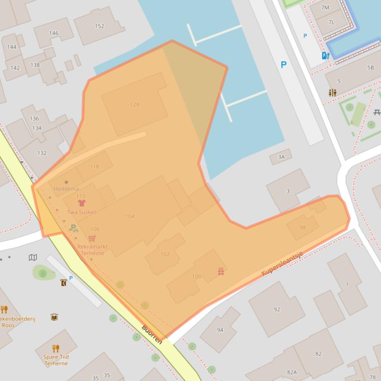 Kaart van postcodegebied 8493LJ.