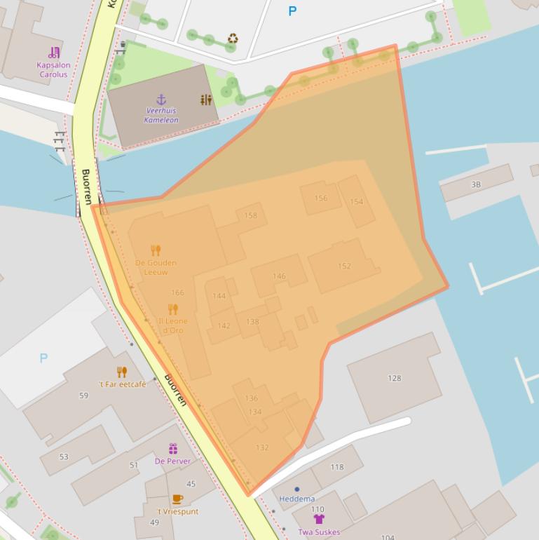 Kaart van postcodegebied 8493LK.