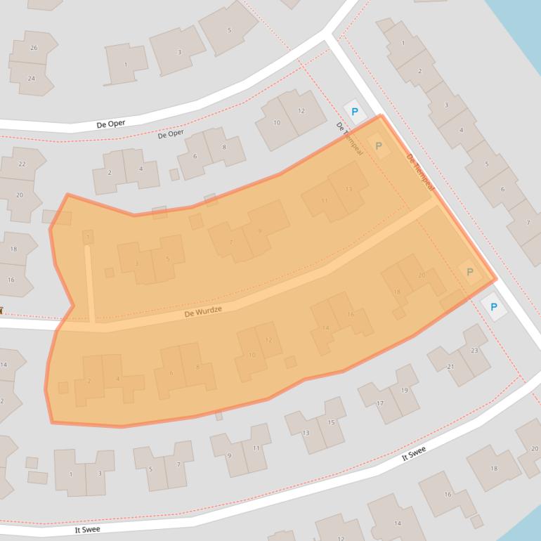 Kaart van postcodegebied 8494PH.