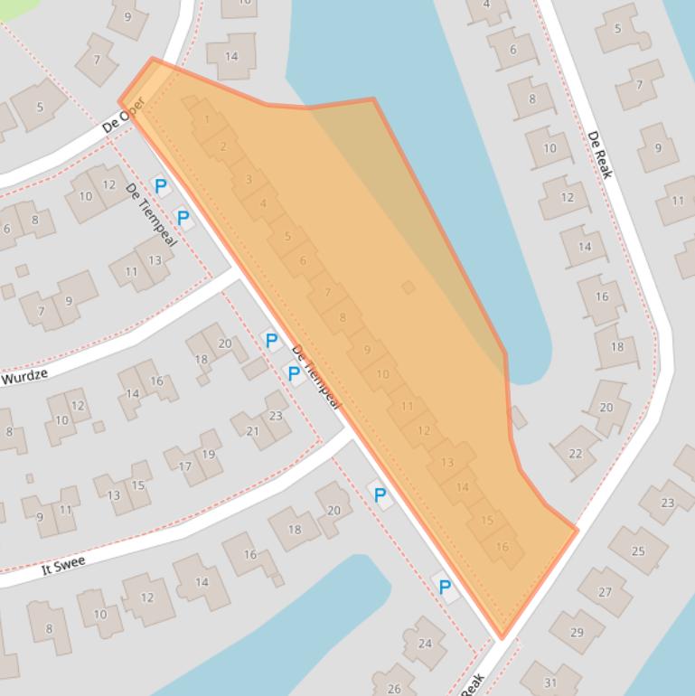 Kaart van postcodegebied 8494PL.