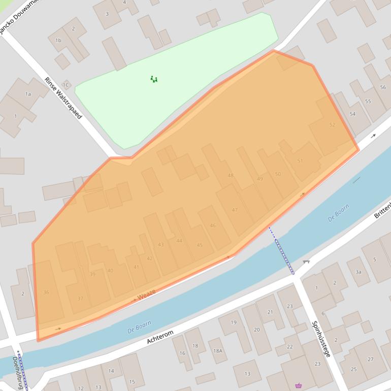 Kaart van postcodegebied 8495HG.