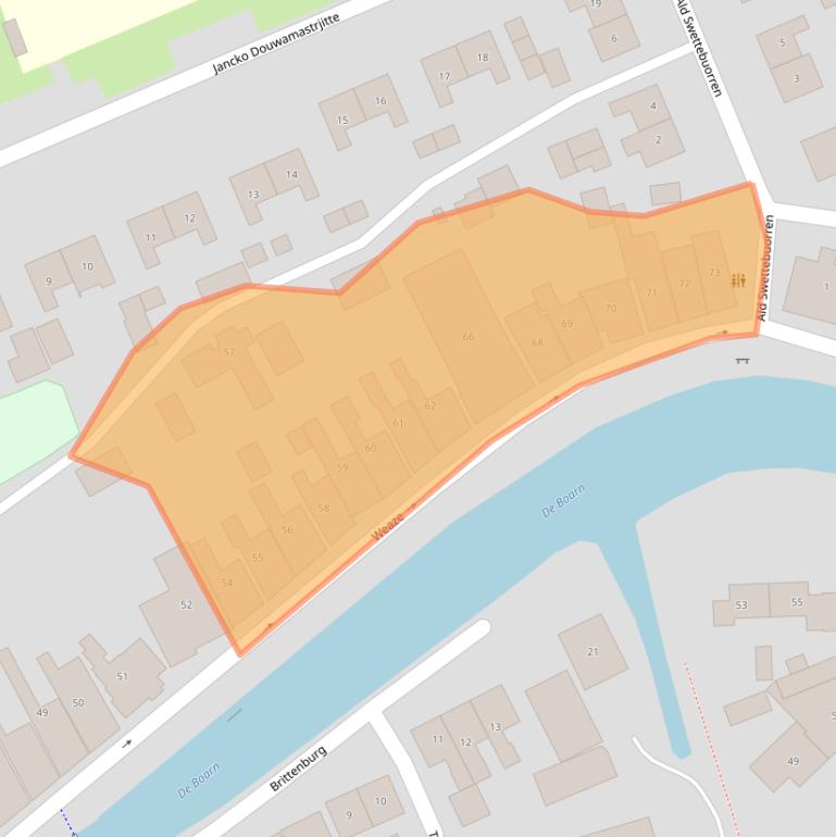 Kaart van postcodegebied 8495HH.