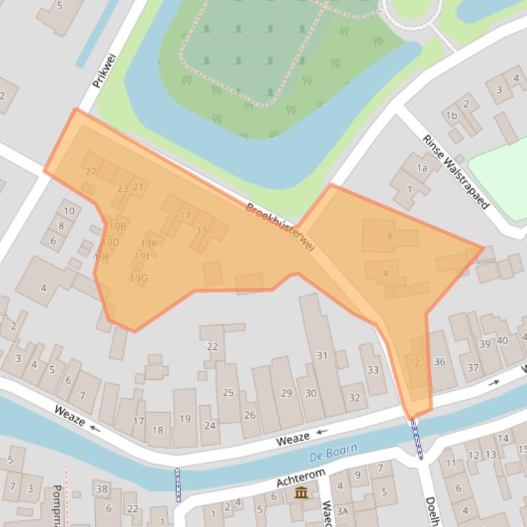 Kaart van postcodegebied 8495HJ.