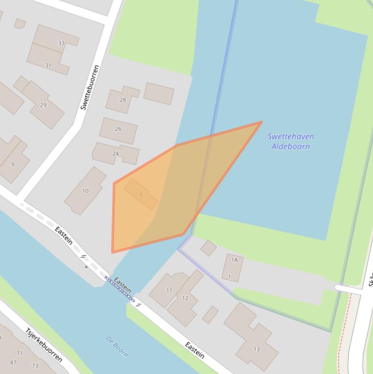 Kaart van postcodegebied 8495HP.