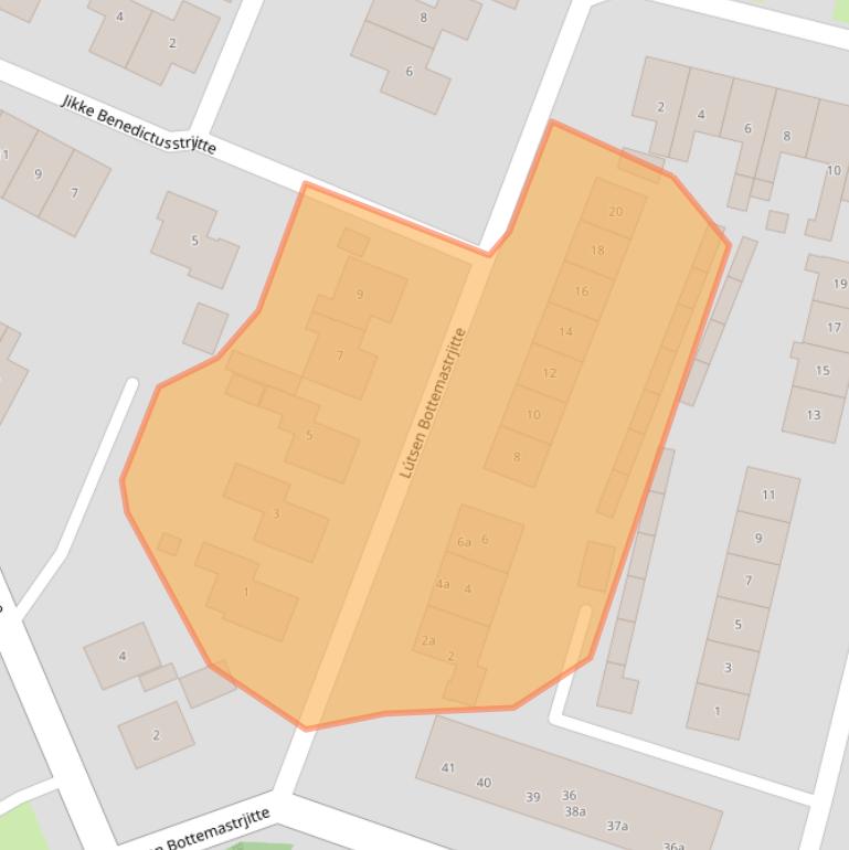 Kaart van postcodegebied 8495HW.