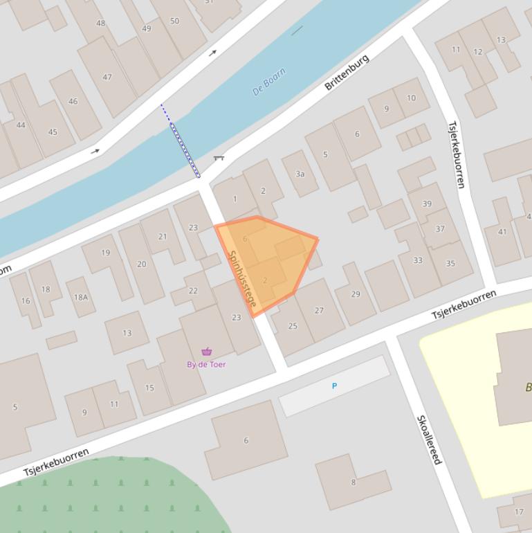 Kaart van postcodegebied 8495JG.