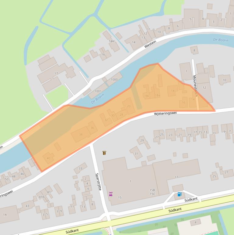 Kaart van postcodegebied 8495JP.