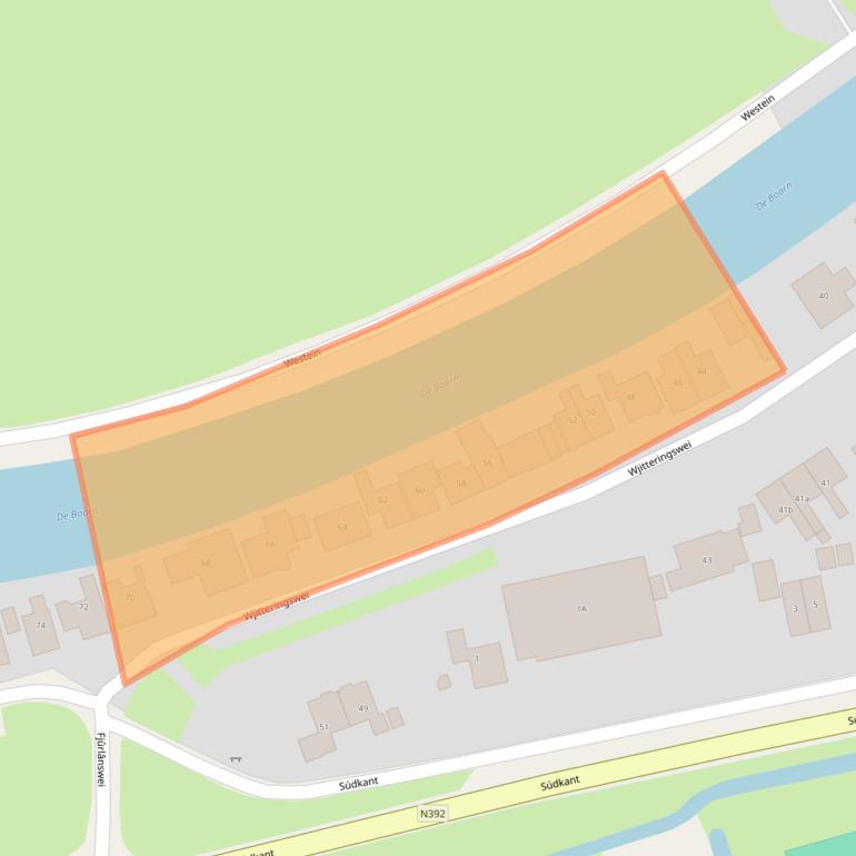 Kaart van postcodegebied 8495JR.