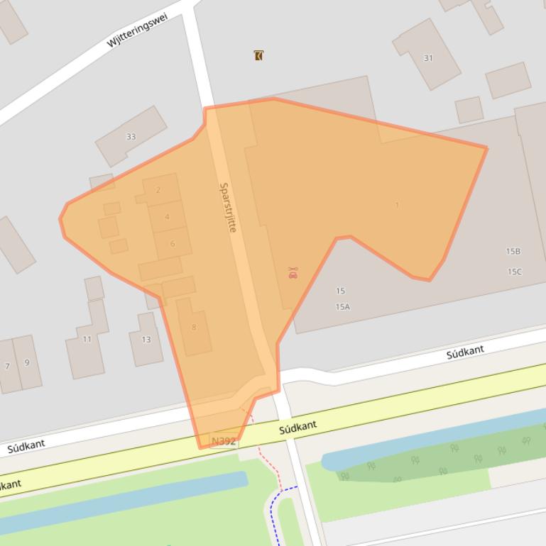 Kaart van postcodegebied 8495JV.