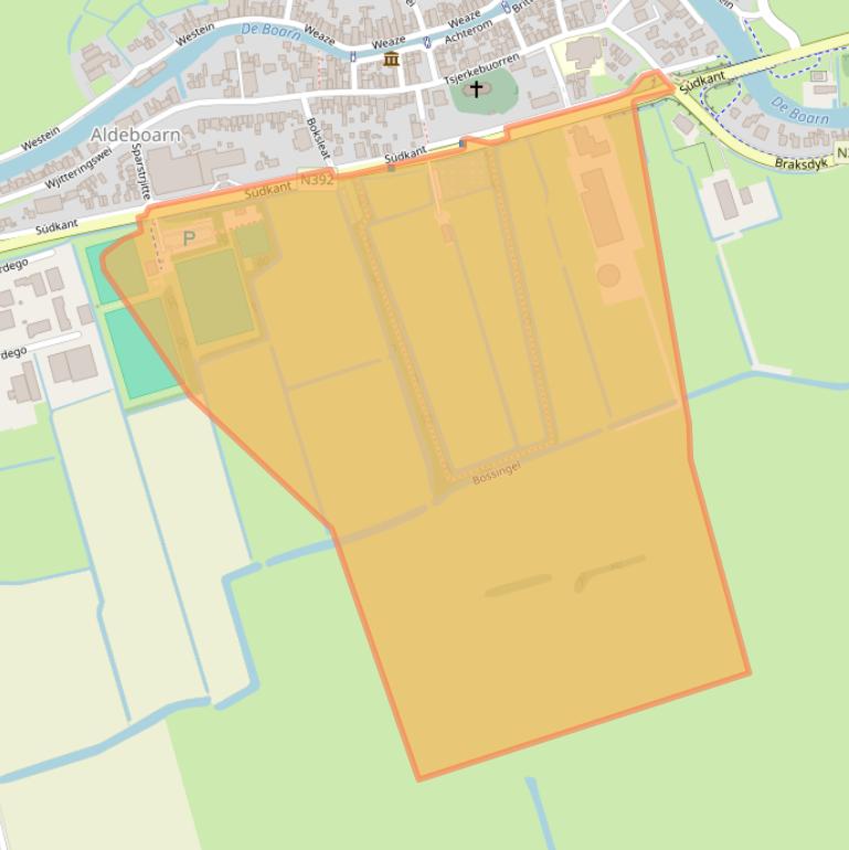 Kaart van postcodegebied 8495KP.