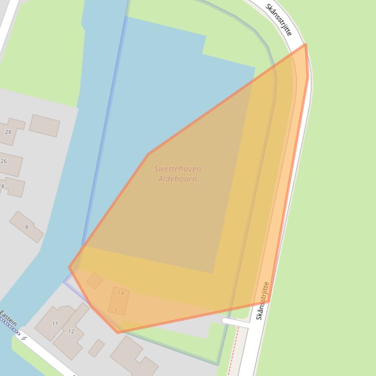 Kaart van postcodegebied 8495KR.