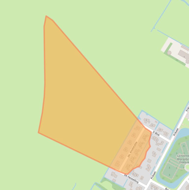 Kaart van postcodegebied 8495NJ.