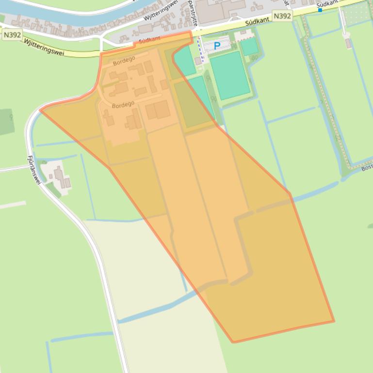 Kaart van postcodegebied 8495NS.