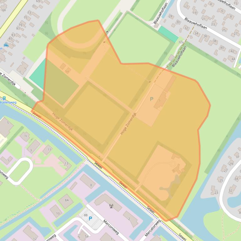 Kaart van postcodegebied 8501ES.