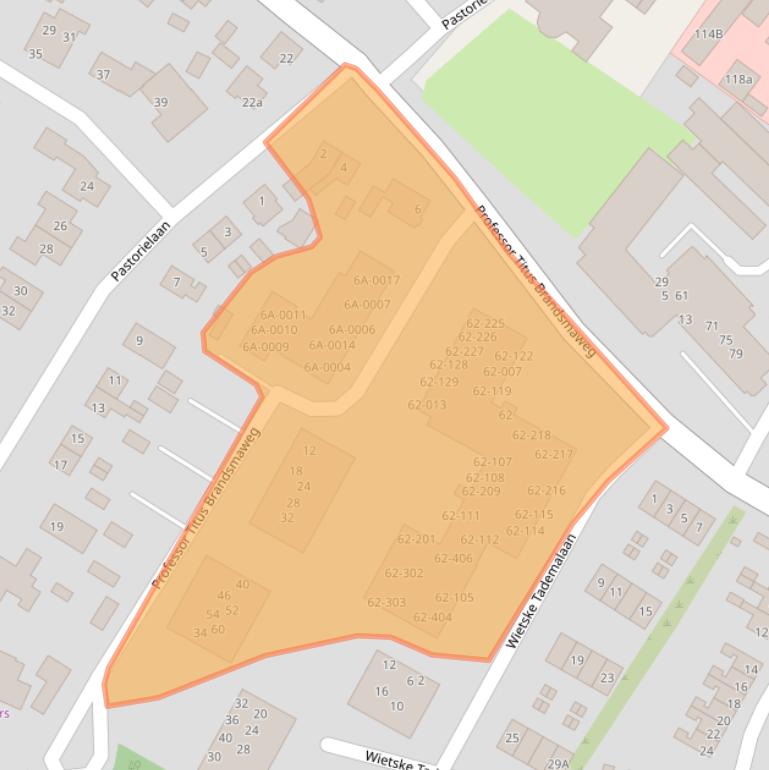 Kaart van postcodegebied 8501GC.