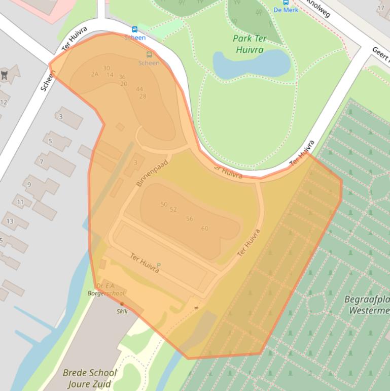 Kaart van postcodegebied 8501GZ.