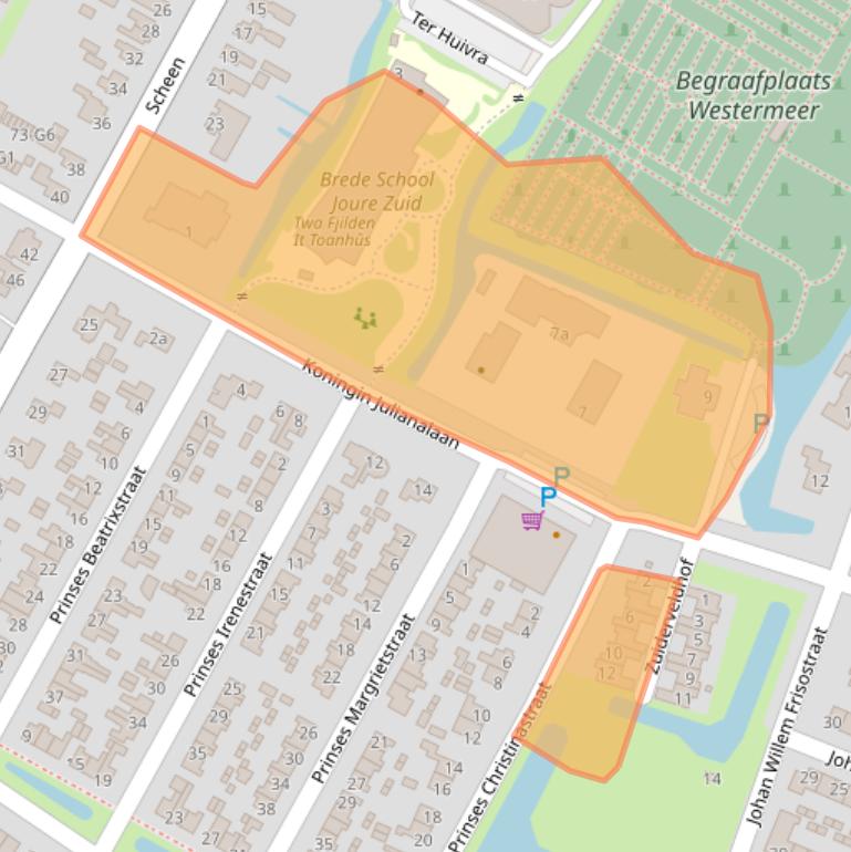 Kaart van postcodegebied 8501HL.