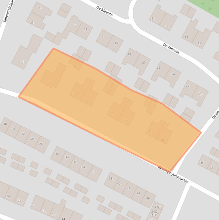 Kaart van postcodegebied 8501HM.