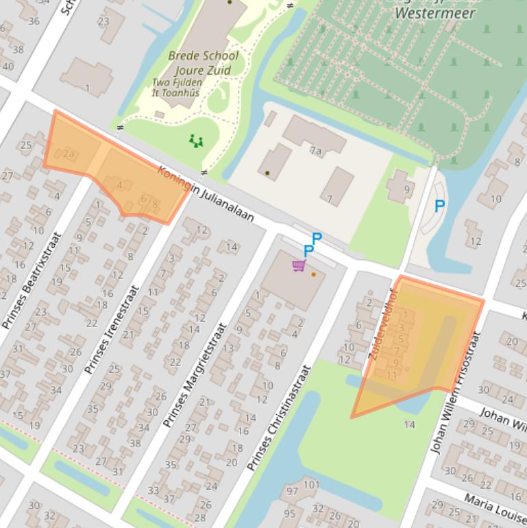 Kaart van postcodegebied 8501HP.