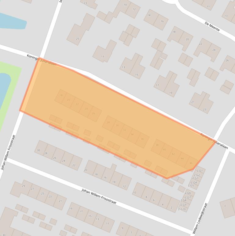 Kaart van postcodegebied 8501HS.