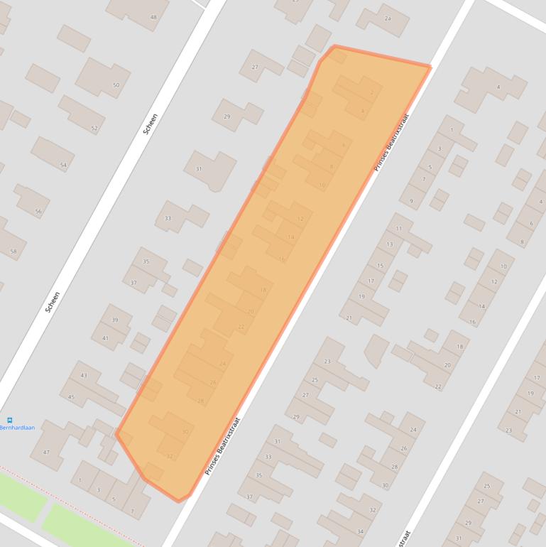 Kaart van postcodegebied 8501HV.