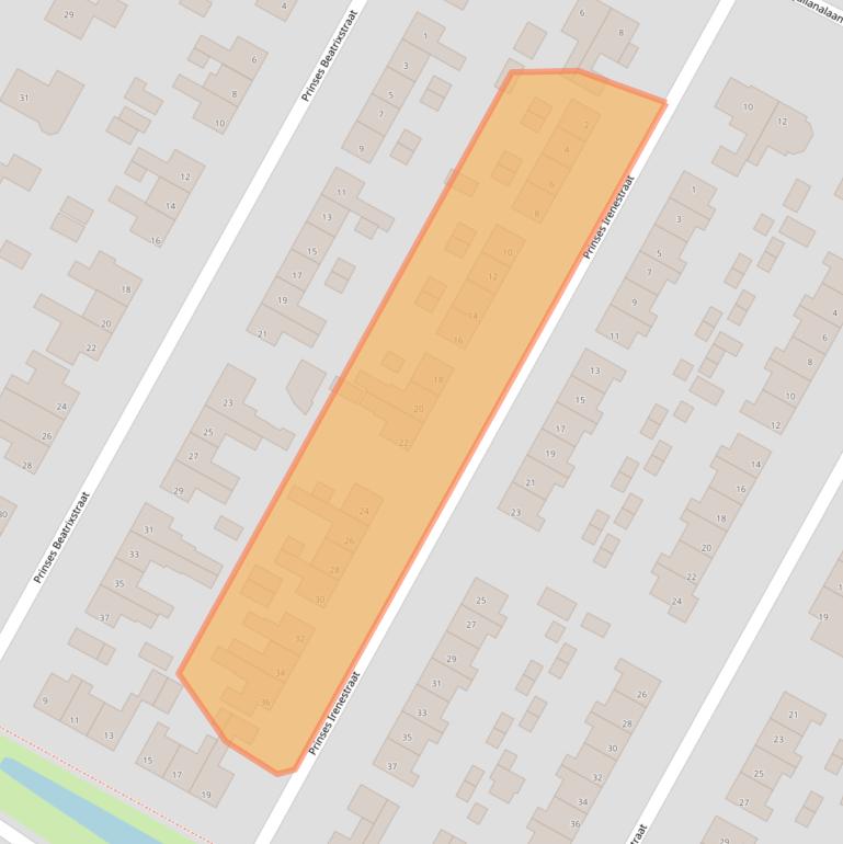Kaart van postcodegebied 8501HX.