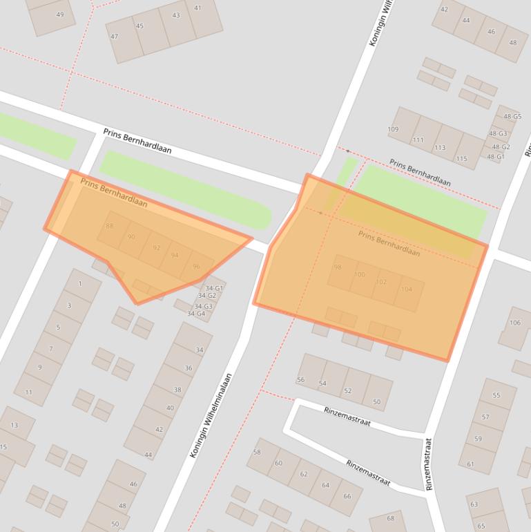 Kaart van postcodegebied 8501JK.