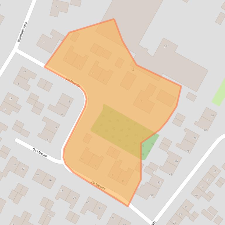 Kaart van postcodegebied 8501KP.