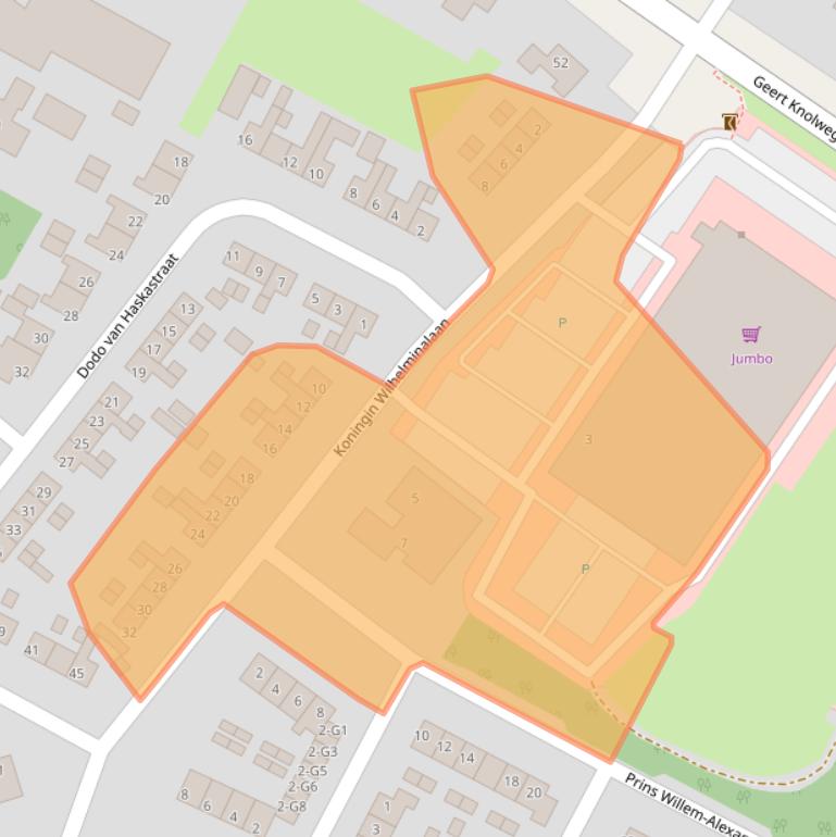 Kaart van postcodegebied 8501KV.
