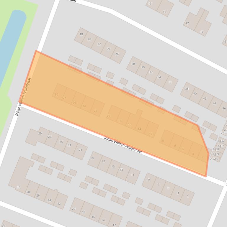 Kaart van postcodegebied 8501KZ.