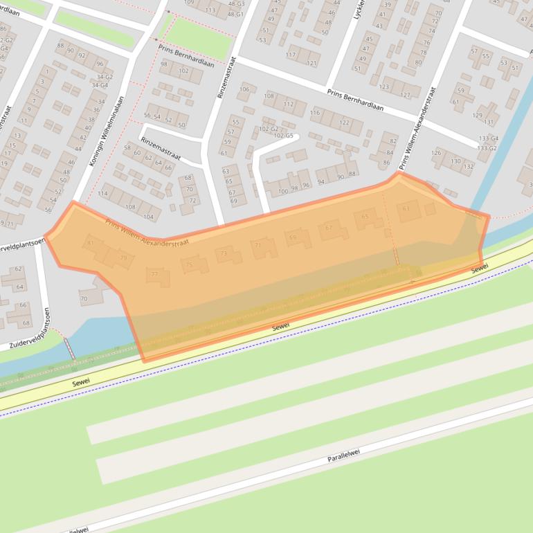 Kaart van postcodegebied 8501LZ.