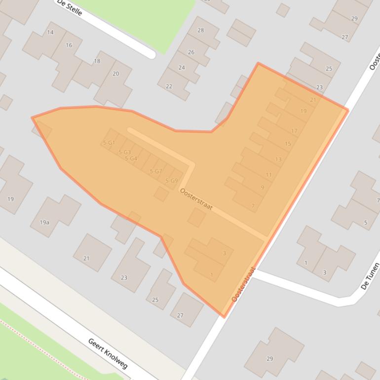 Kaart van postcodegebied 8501ML.