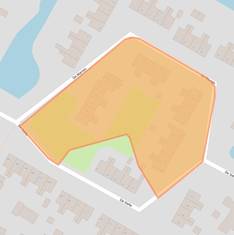 Kaart van postcodegebied 8501NB.