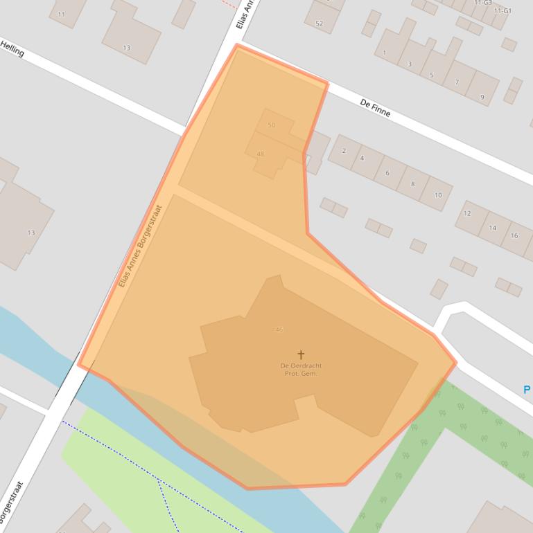 Kaart van postcodegebied 8501NE.