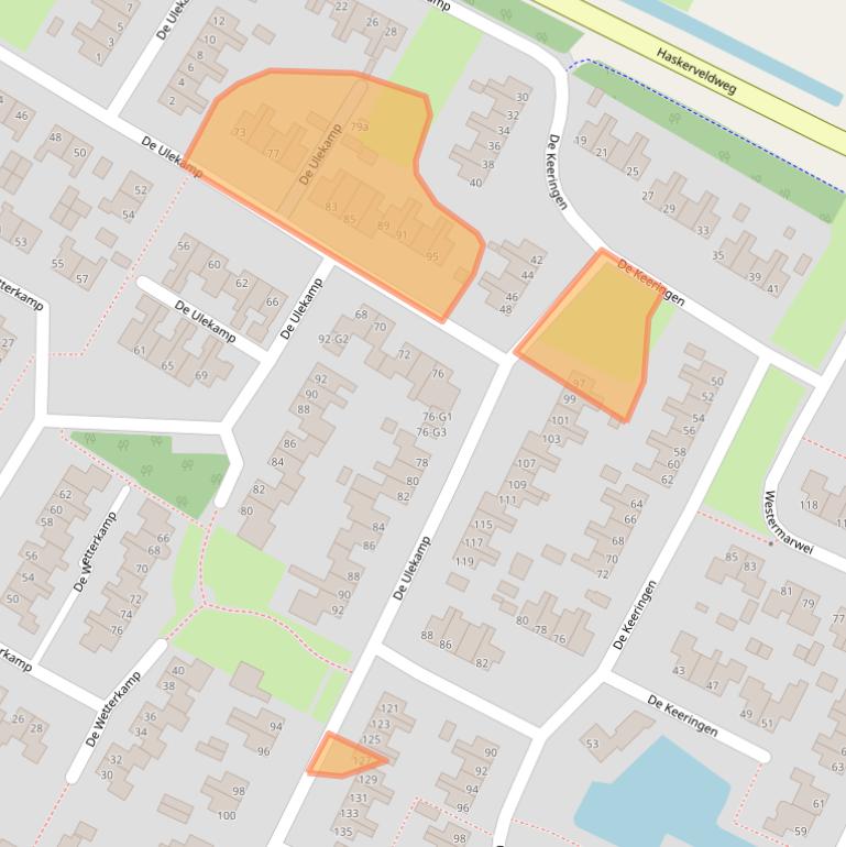 Kaart van postcodegebied 8501NL.