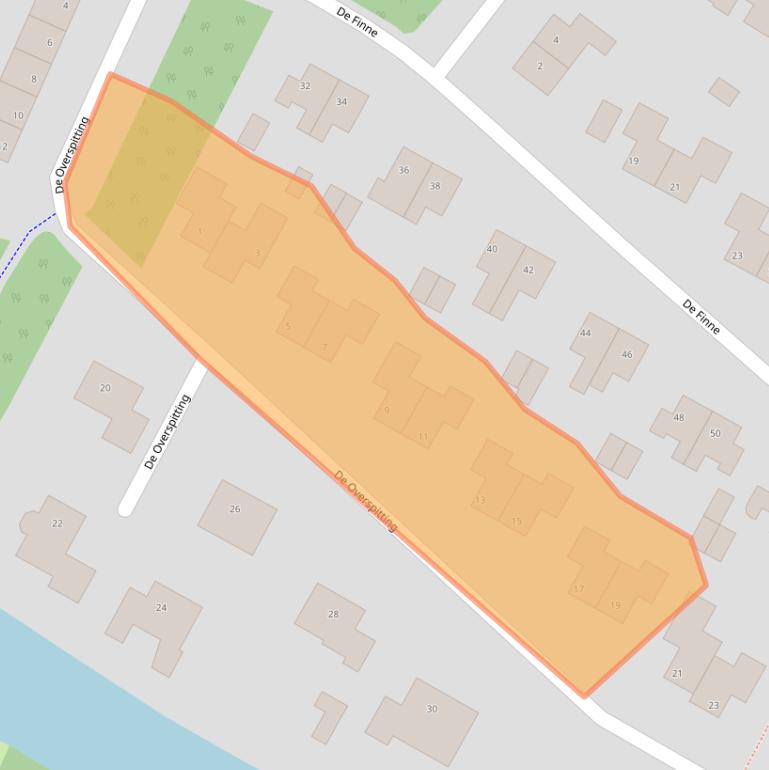 Kaart van postcodegebied 8501PE.