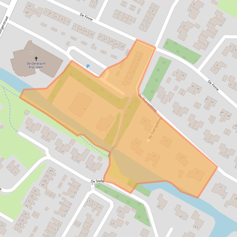 Kaart van postcodegebied 8501PH.