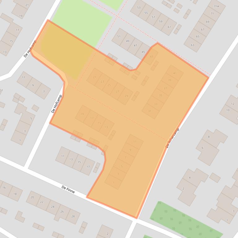 Kaart van postcodegebied 8501PP.