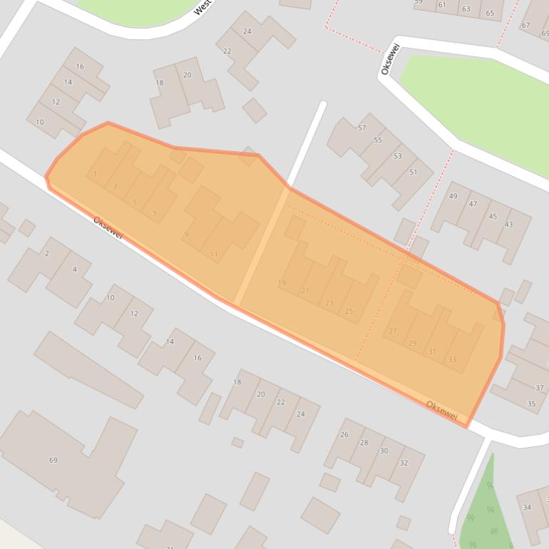 Kaart van postcodegebied 8501TT.